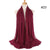 women plain bubble chiffon scarf hijab wrap printe solid color shawls headband muslim hijabs scarves/scarf 47 colors