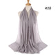 women plain bubble chiffon scarf hijab wrap printe solid color shawls headband muslim hijabs scarves/scarf 47 colors